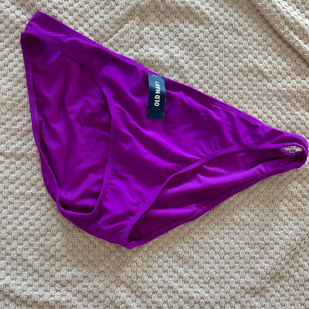 Old Navy Bikini bottoms purple size XL